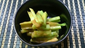 ウルイの酢味噌あえ☆